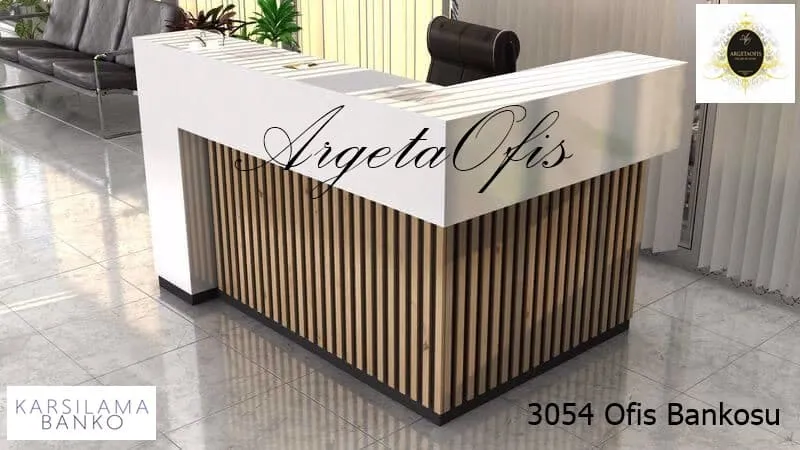 3054 Danışma Bankosu - Kurumsal Kimliğe Uygun Fonksiyonel 3054 Danışma Bankosu