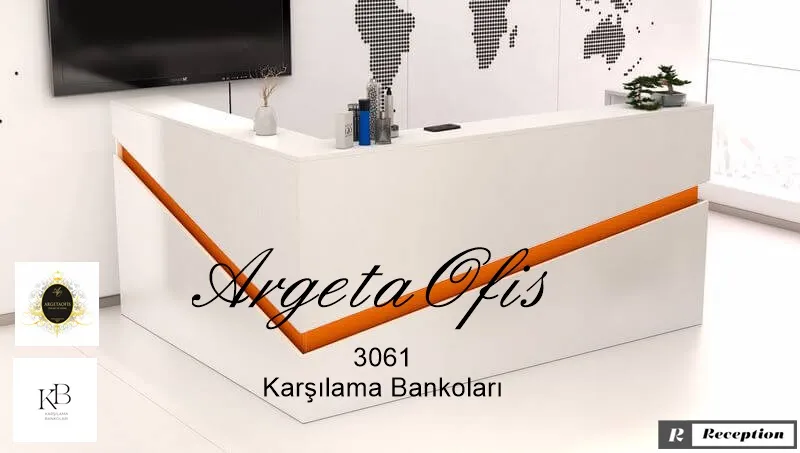 3064 Danışma Bankosu - Ofis Dekorasyonuna Özel Bankolar 3064 Danışma Bankosu